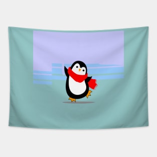 Happy Penguin Tapestry