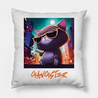 Meow the street gangster UwU Pillow