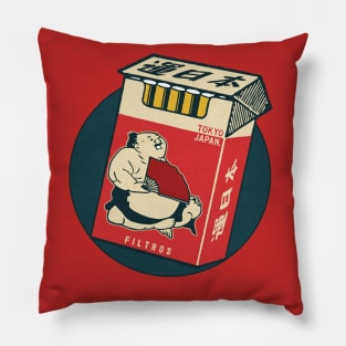 Vintage Japanese Cigarettes Pillow