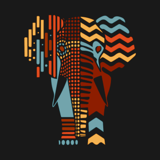 Abstract elephant T-Shirt