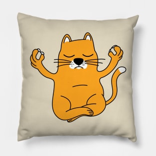 Cat Yoga Pillow