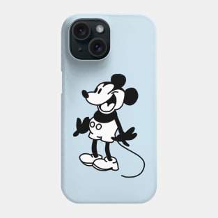 Cartoon Mouse in Steamboat Willie 1928 Phone Case