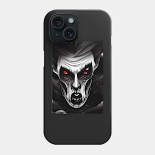 SCARY RED EYED SPOOKY HALLOWEEN VAMPIRE Phone Case