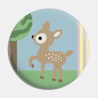 Adorable Baby Deer Pin