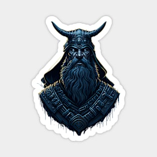 Sci Fi Viking Odin Magnet
