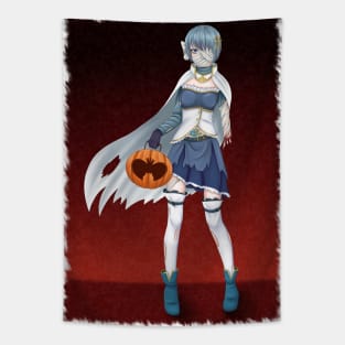 Mummy Sayaka Background Jagged Tapestry