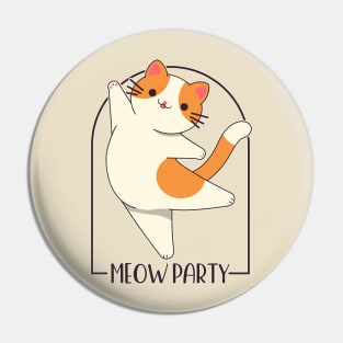 Happy dancing cat Pin