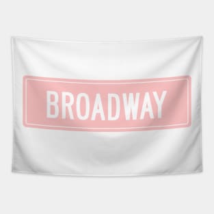 Broadway pink Tapestry