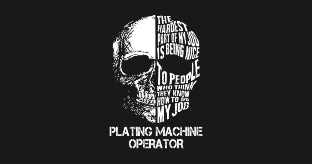 machine operator t shirt