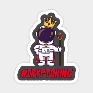 Cryptoking - Crypto King  - Moon Boy Magnet