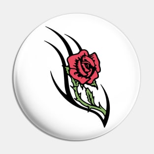 Rose Flower Vintage Design Pin
