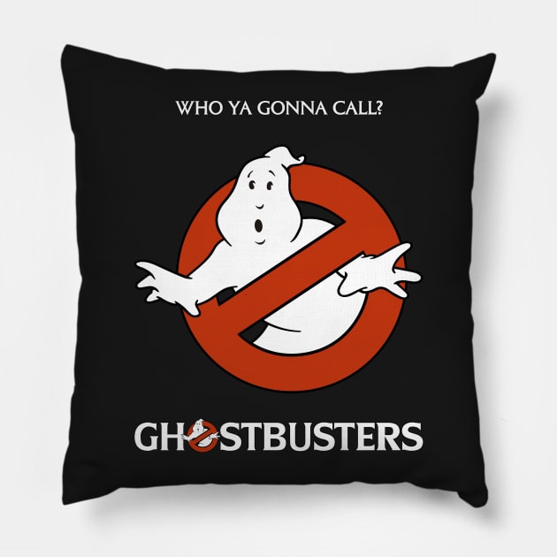 Ghostbusters Pillow by ramonagbrl