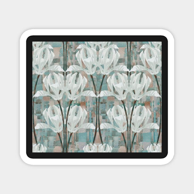 Lilies Magnet by BessoChicca