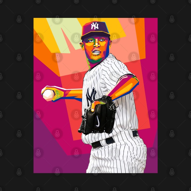 mariano rivera by cool pop art house