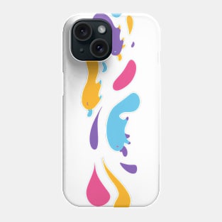 Color Party Wave of Platypi Phone Case