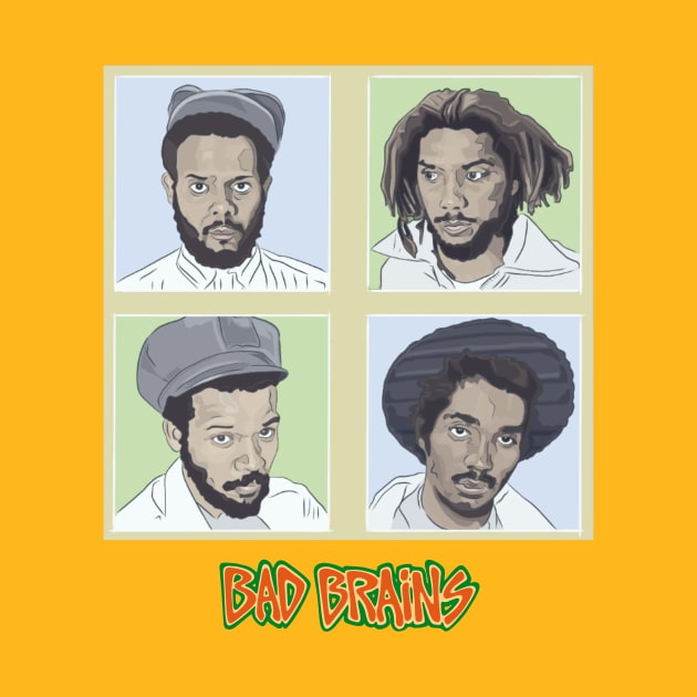 BAD BRAINS TEAM by Kankiku Studio