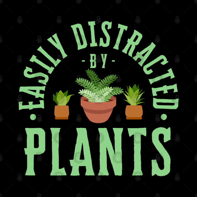 Easily Distracted By Plants by Illustradise