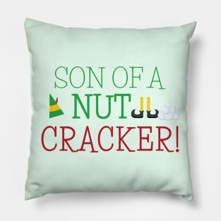 Son of a Nutcracker Christmas Movie Quote Pillow