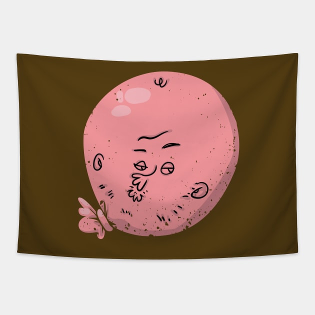 Balloon Face Tapestry by alirthome