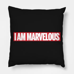 I Am Marvelous Pillow