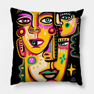 Faces Pillow