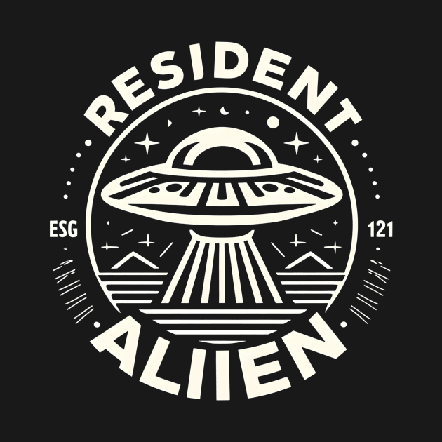 Resident Alien UFO by Rizstor
