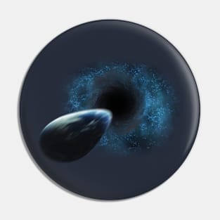 Planet Earth x Black Hole Pin