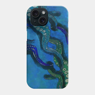 Reaching out across the sea (no text) Phone Case