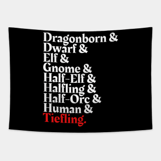 I'm The Tiefling - D&D All Race Tapestry