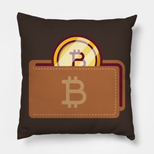 Bitcoin Wallet Pillow