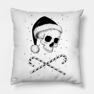 Goth Christmas Pillow