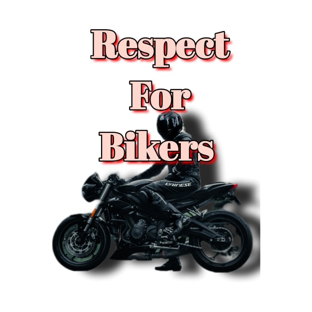 Respect for bikers sticker by djil13