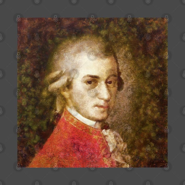 Wolfgang Amadeus Mozart by Ryan Rad