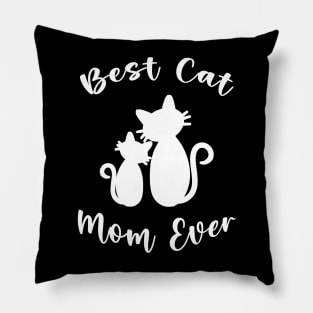 Best Cat Mom Ever Cat shirts for Women - Funny Cat Pillow