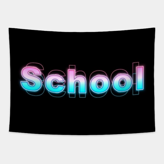 School Tapestry by Sanzida Design