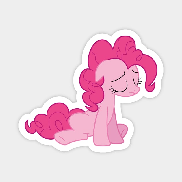 Pinkie Pie down 1 Magnet by CloudyGlow