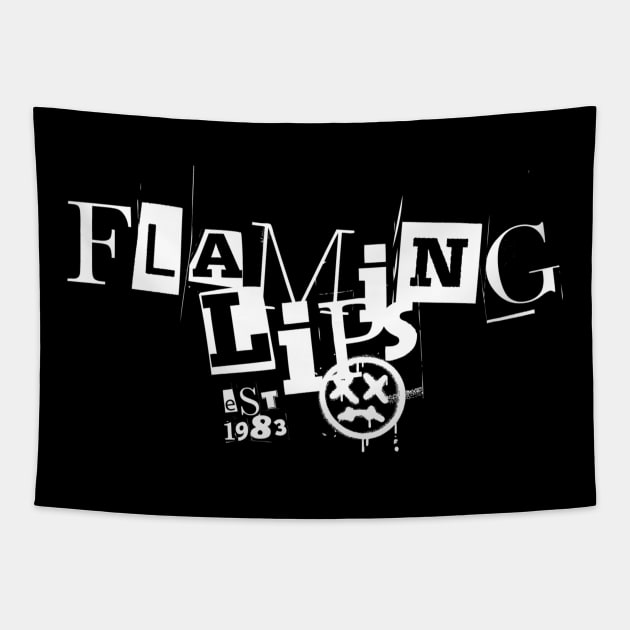 Flaminglips Tapestry by Chubby chubbi