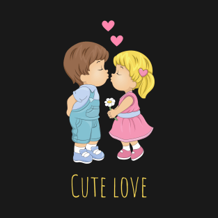 cute love valentine day T-Shirt