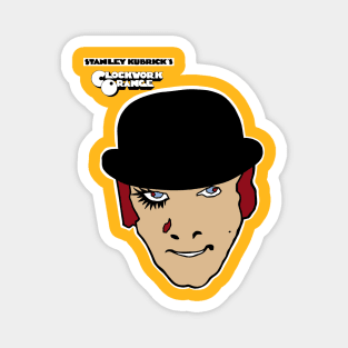 Clockwork Orange Iron-On Magnet