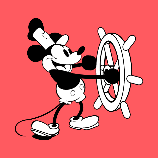 Steamboat Willie - Classic Cartoon by kareemik