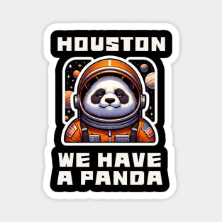 Panda Bear Astronaut Houston We Have A Panda Magnet