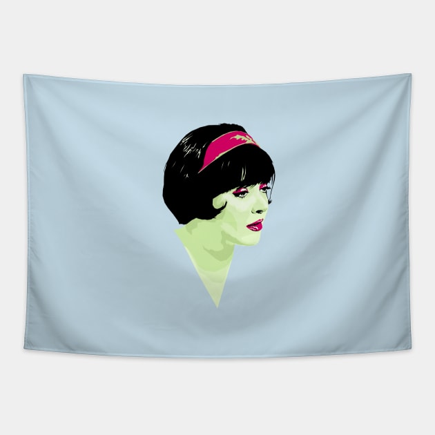 Anna Karina Tapestry by TropicalHuman