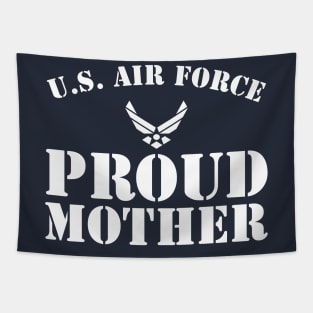 Best Gift for Army - Proud U.S. Air Force Mother Tapestry