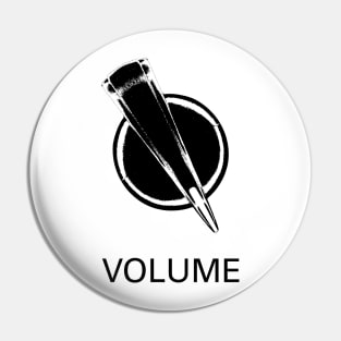 Volume Knob (Chicken-head, black) 100% Pin