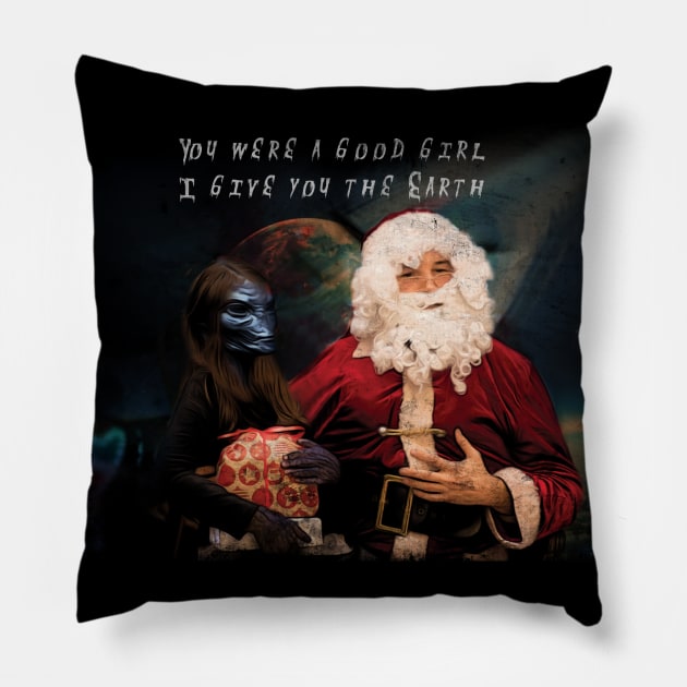 santa claus wishes Pillow by ElArrogante