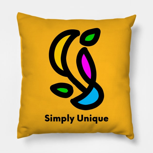 Simply Unique Pillow by ak3shay