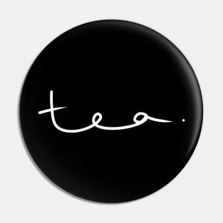 Tea (white) Pin