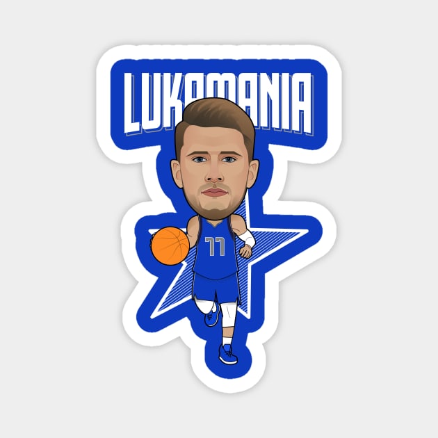 Lukamania Magnet by dbl_drbbl