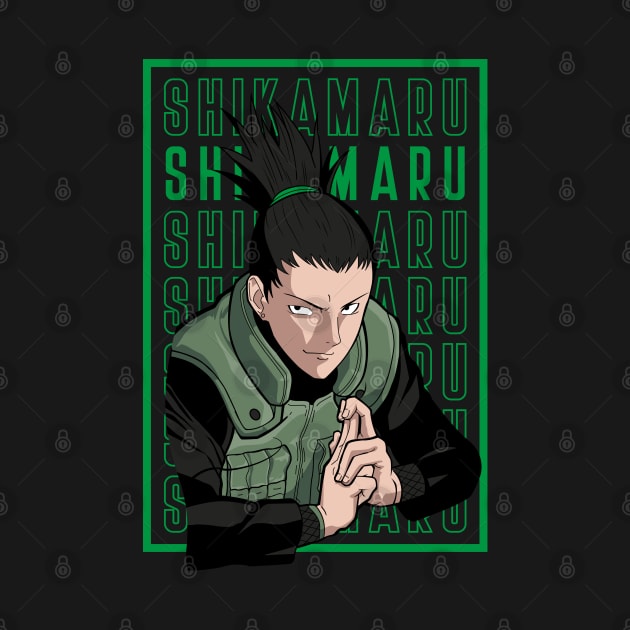 Shikamaru Anime Fanart by Planet of Tees