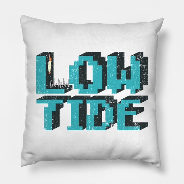 Low tide Pillow by SashaShuba